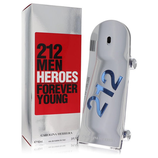 Carolina Herrera 212 Men Heroes Forever Young, 3 FL OZ / 90ml