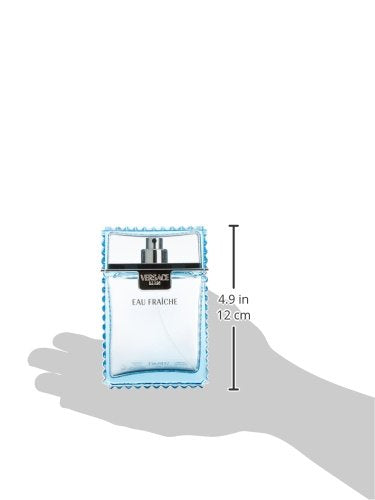 Versace Man Eau Fraîche Perfumed Deodorant Spray for Men – 3.4 oz