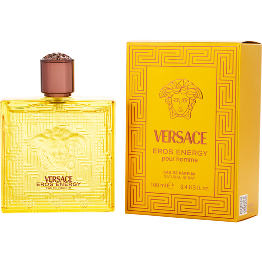 Versace Eros Energy Pour Homme 3.4 oz box and bottle