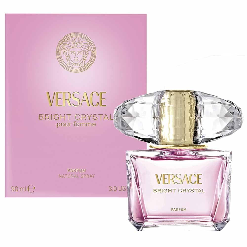 Versace Bright Crystal Eau de Parfum Spray for Women – 3.0 oz