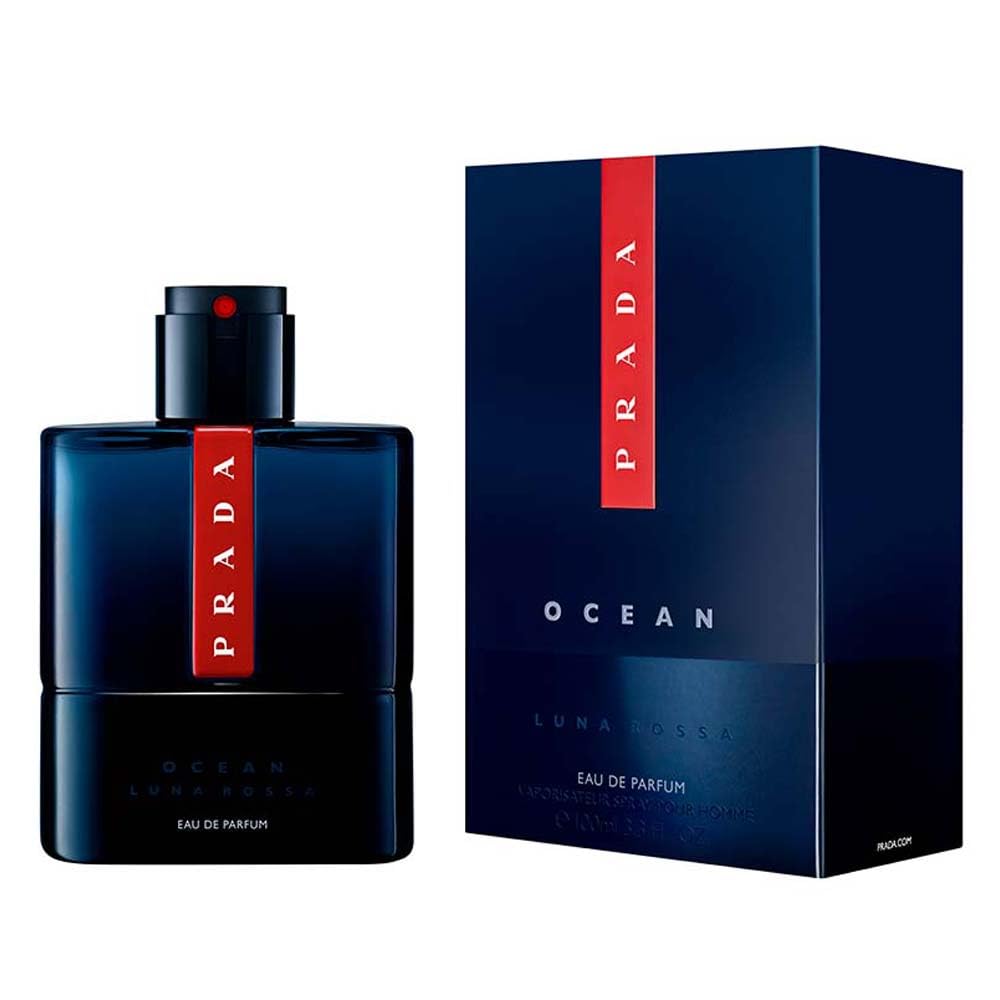 Prada Luna Rossa Ocean Eau de Parfum for Men – 3.4 oz