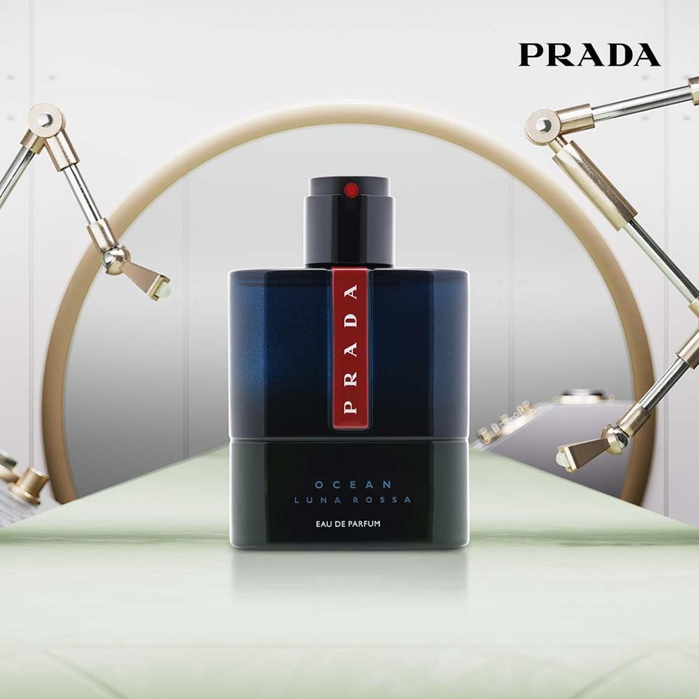 Prada Luna Rossa Ocean Eau de Parfum for Men – 3.4 oz