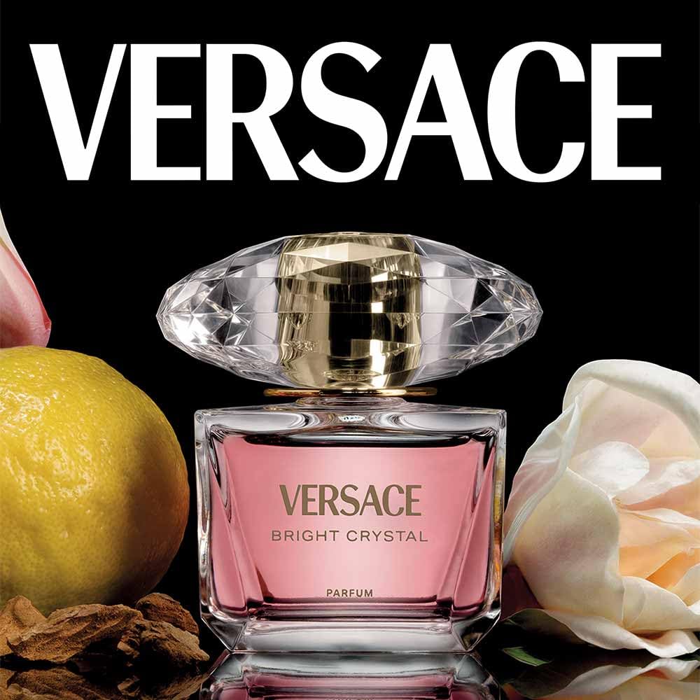 Versace Bright Crystal Eau de Parfum Spray for Women – 3.0 oz