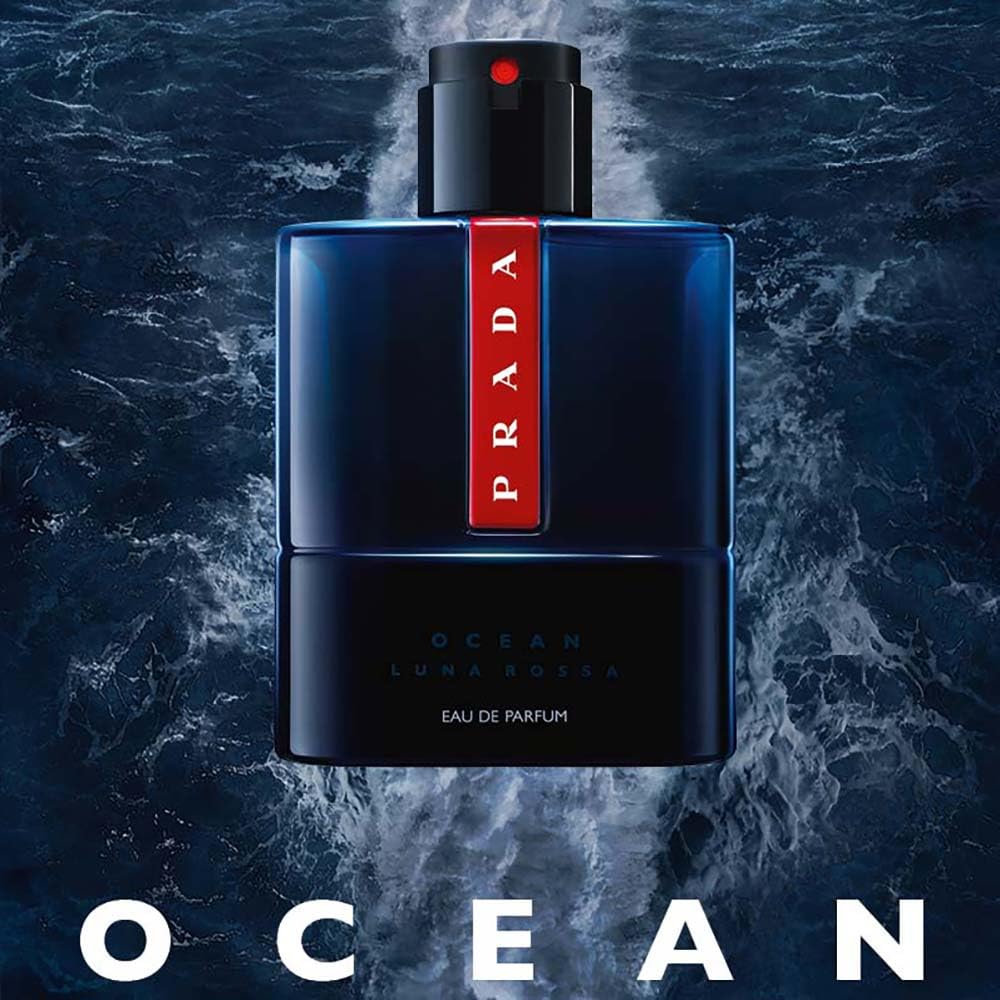 Prada Luna Rossa Ocean Eau de Parfum for Men – 3.4 oz