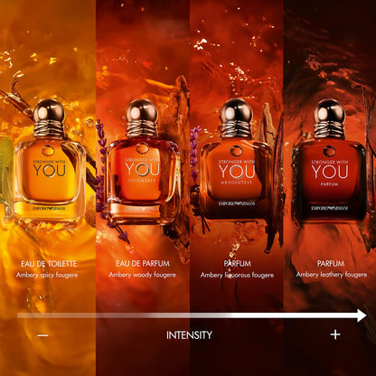 Armani Beauty Stronger With You Intensely Eau de Parfum for Men – Warm & Spicy Fragrance