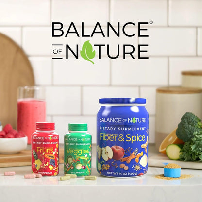 Balance of Nature Fruits & Veggies Supplement Set