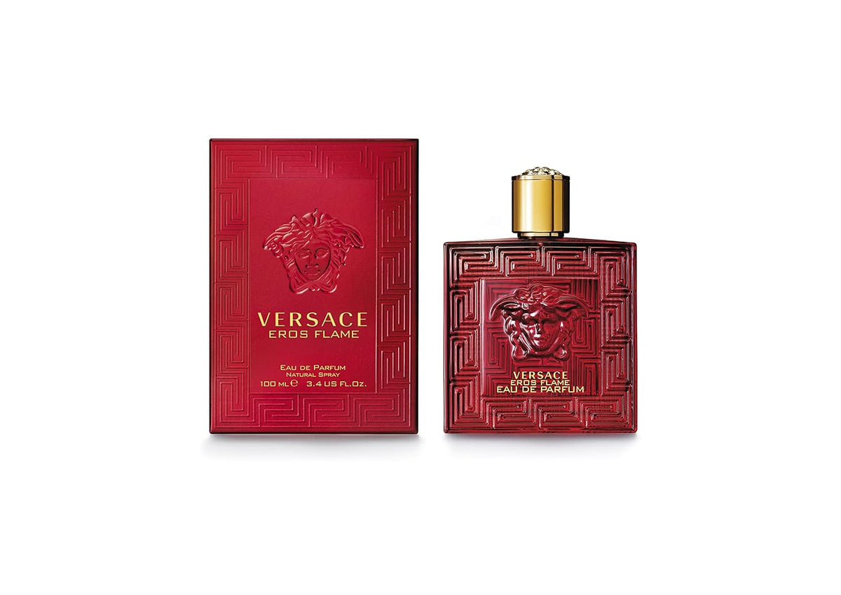 Versace Eros Flame Eau de Parfum Spray for Men – 3.4 oz