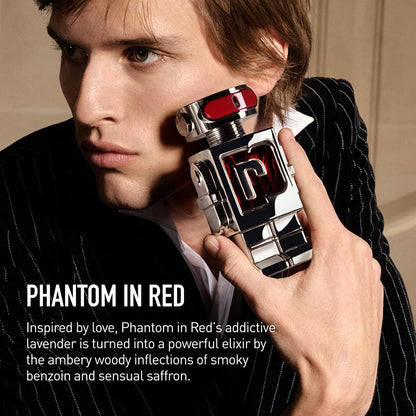 Rabanne Phantom In Red Parfum Elixir for Men