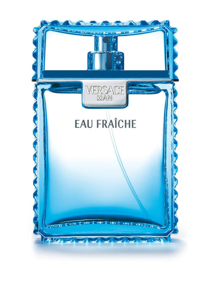 Versace Man Eau Fraîche Perfumed Deodorant Spray for Men – 3.4 oz