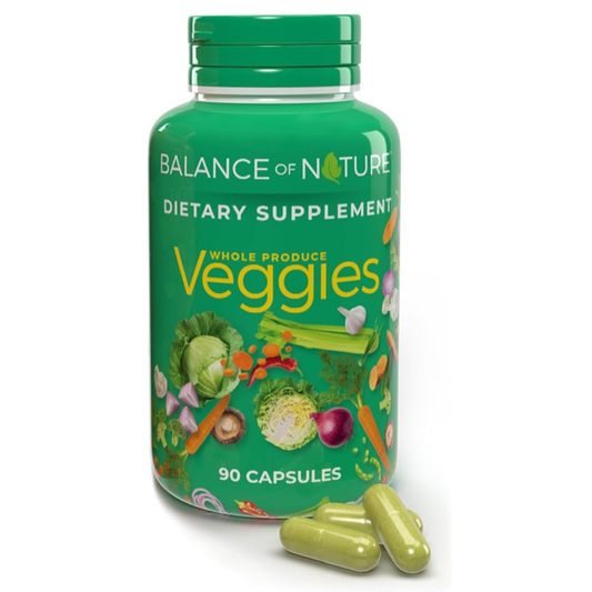 Balance of Nature Whole Veggies Supplement with Superfood Vegetables